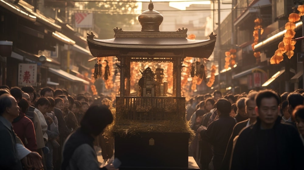 神社と日本のフェスティバル：伝統行事が織り成す文化の煌めき